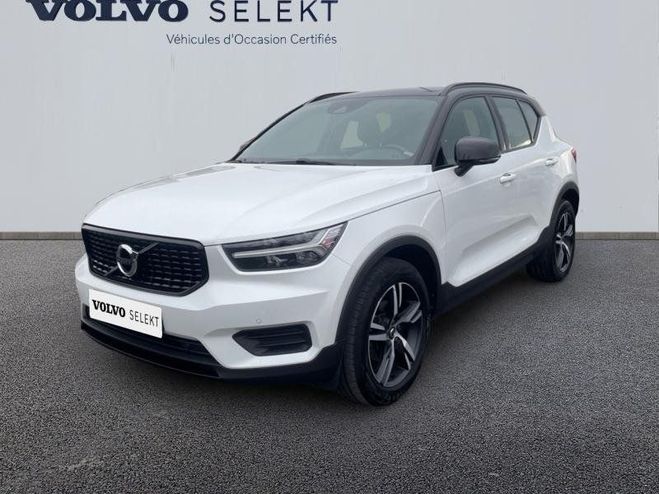 Volvo XC40 D3 AdBlue 150ch R-Design Geartronic 8 Blanc Cristal de 2020