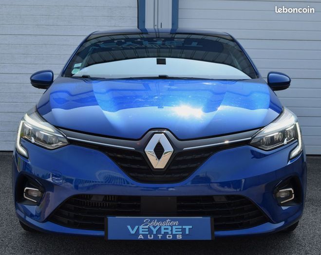 Renault Clio V TCE 100 INTENS 1re MAIN Bleu de 2020