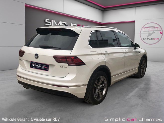 Volkswagen Tiguan 2.0 TDI 150 Carat RLINE EXTERIEUR TOIT O Blanc de 2017