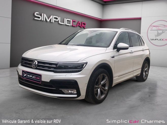 Volkswagen Tiguan 2.0 TDI 150 Carat RLINE EXTERIEUR TOIT O Blanc de 2017