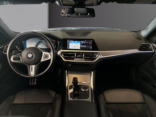 BMW Serie 4 COUPE G22 420d xDrive 190 ch BVA8 M Spor Bleu de 2021