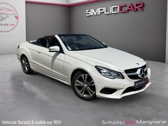  Voir détails -Mercedes Classe E CABRIOLET 200 *GARANTIE 12 MOIS* CUIR CH à Vitrolles (13)