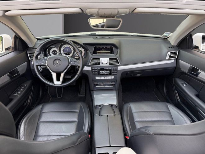 Mercedes Classe E CABRIOLET 200 *GARANTIE 12 MOIS* CUIR CH Blanc de 2013