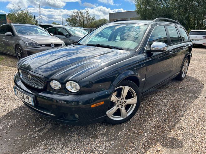 Jaguar X Type ESTATE 2.2D 145 EXCUTIVE CUIR GPS XENON Noir de 2009