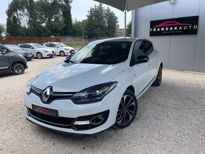 Renault Megane III BERLINE TCE 130 Energy eco2 Bose/ Di Blanc de 2015