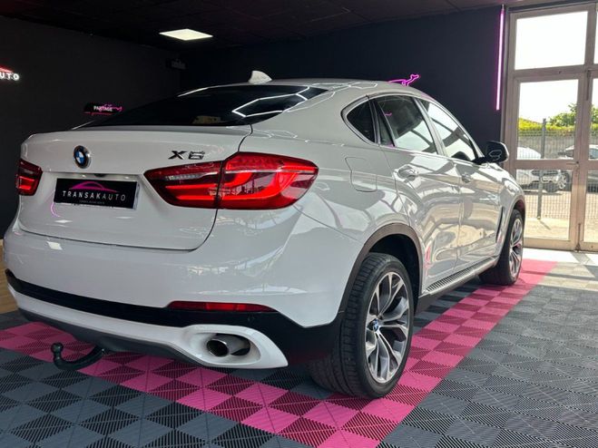 BMW X6 F16 xDrive 30d 258 ch Lounge Plus A - To Blanc de 2016
