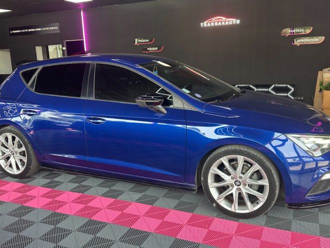 Seat Leon 125 ch FR Radar AV/AR - Apple CarPlay -  Blanc de 2018