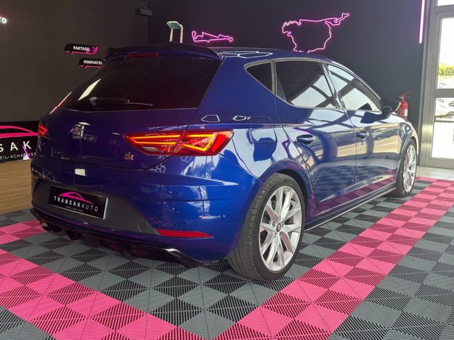 Seat Leon 125 ch FR Radar AV/AR - Apple CarPlay -  Blanc de 2018