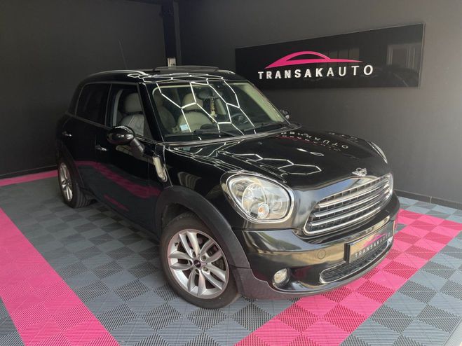 Mini Countryman R60 D 112 ch Cooper Pack Chili A / SUIVI Noir de 2014