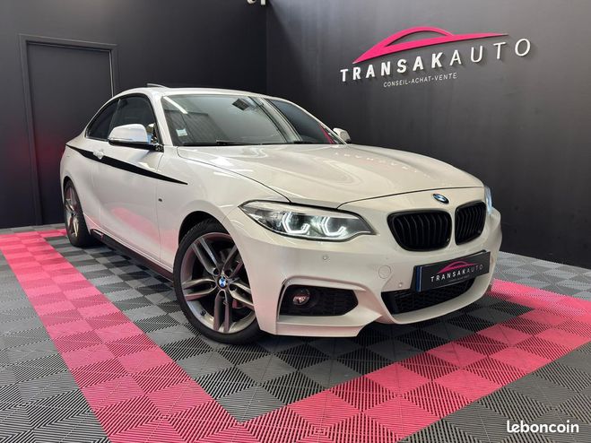 BMW Serie 2 COUPE F22 LCI2 220d 190ch BVA8 M Sport O Blanc de 2019
