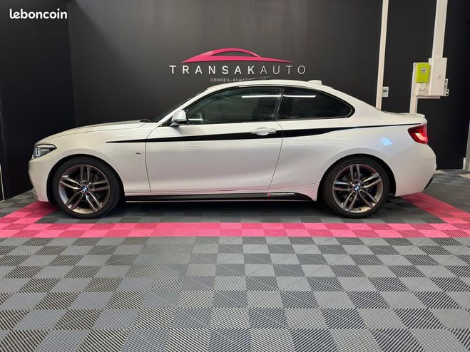 BMW Serie 2 COUPE F22 LCI2 220d 190ch BVA8 M Sport O Blanc de 2019