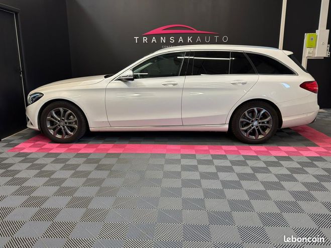 Mercedes Classe C BREAK 220d Executive 7G-Tronic RVISION  Blanc de 2015