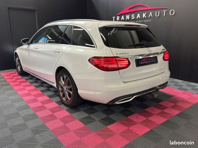 Mercedes Classe C BREAK 220d Executive 7G-Tronic RVISION  Blanc de 2015