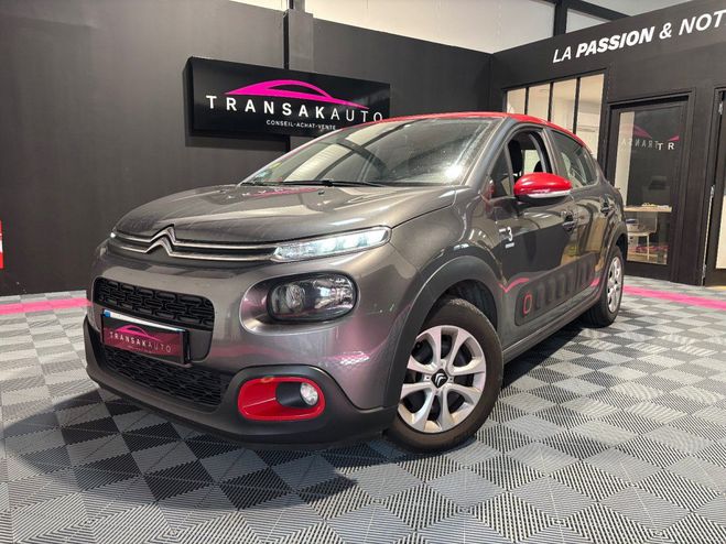 Citroen C3 BlueHDi 100 SS BVM6 Graphic Gris de 2019