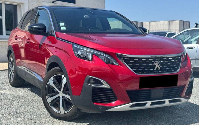 Peugeot 3008 II 1.6 THP 165ch GT Line S&S EAT6 ROUGE de 2017