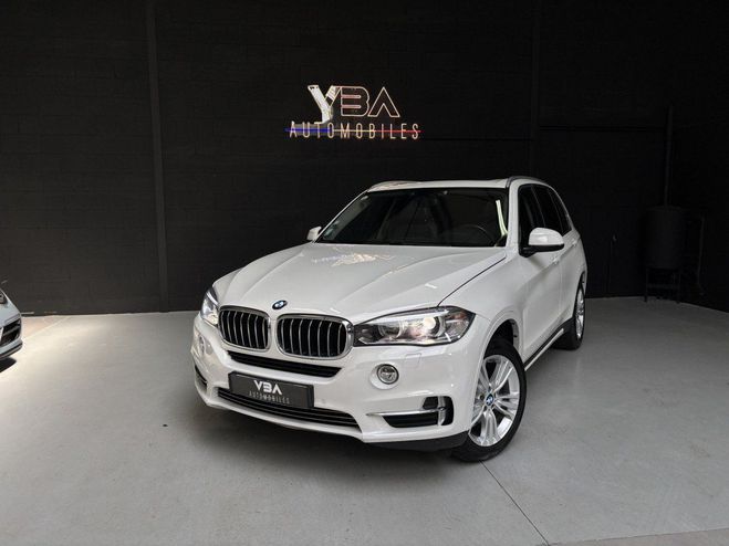 BMW X5 (3) xDrive25d 218 ch Exclusive BVA8 Blanc de 2014