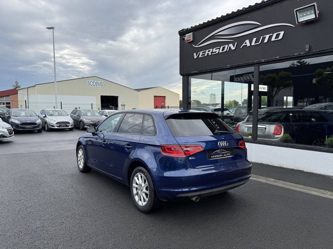 Audi A3 Sportback 1.6 TDi 110 GPS XENON LED REGU BLEU de 2014