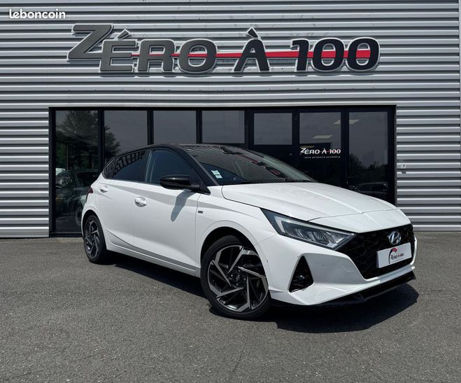 Hyundai I20 1.0 t-gdi 100 creative hybrid carplay Blanc de 2020