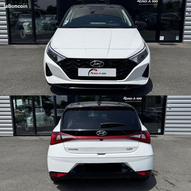 Hyundai I20 1.0 t-gdi 100 creative hybrid carplay Blanc de 2020