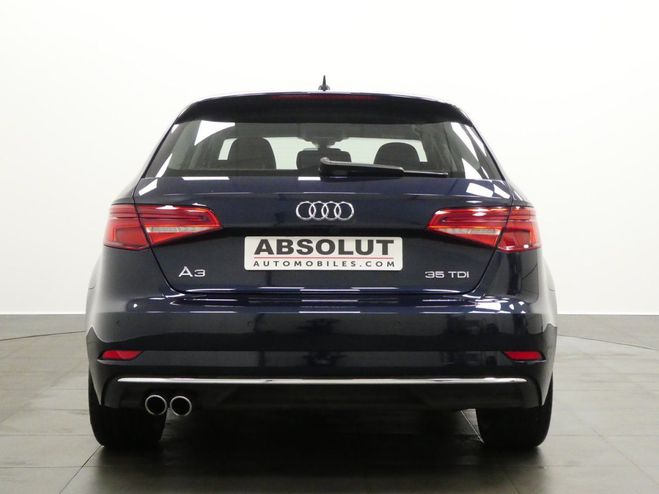 Audi A3 Sportback 35 TDI 150CH DESIGN LUXE S TRO BLEU F de 2019