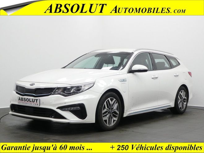 Kia Optima SW 2.0 GDI 205CH HYBRIDE RECHARGEABLE PR BLANC de 2020