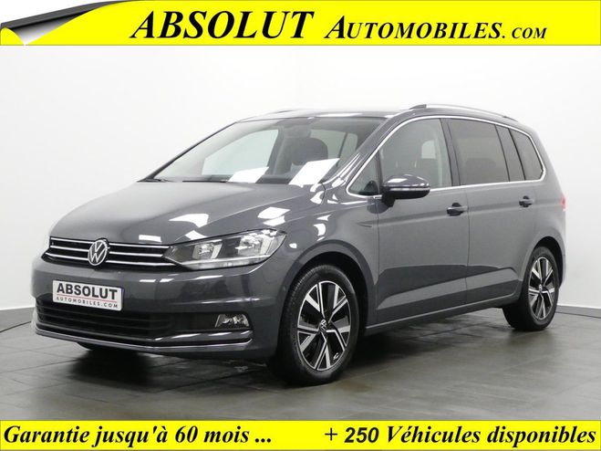 Volkswagen Touran 2.0 TDI 150CH FAP CARAT DSG7 7 PLACES EU GRIS DAUPHIN de 2021