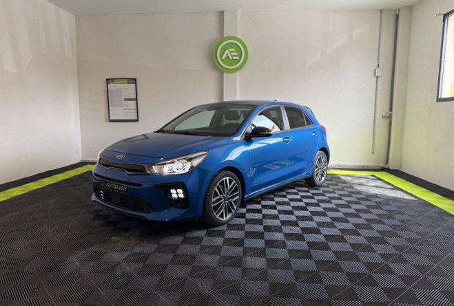 Kia Rio IV 1.0 T-GDI 120ch MHEV GT-Line Premium  Bleu de 2020