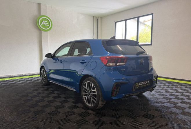 Kia Rio IV 1.0 T-GDI 120ch MHEV GT-Line Premium  Bleu de 2020
