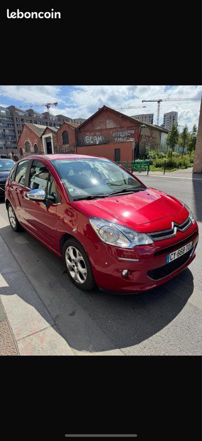 Citroen C3 1.2 VTI 82ch Rouge de 2013