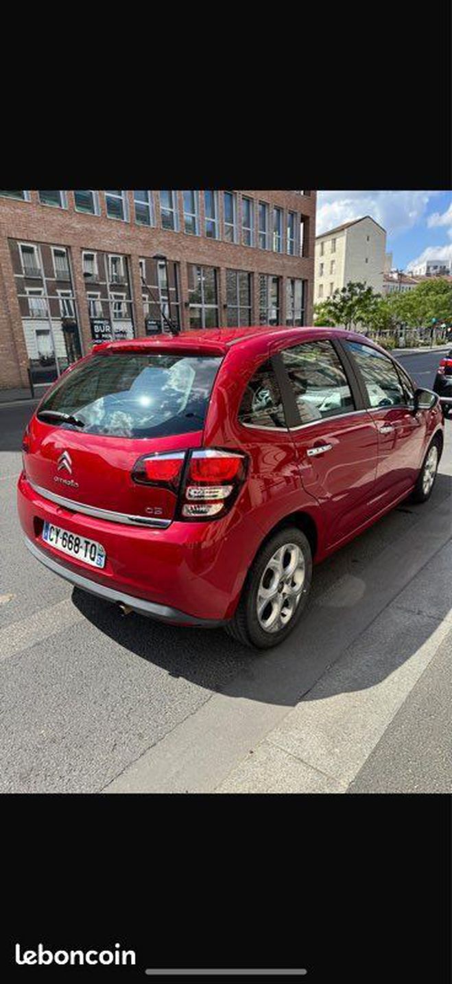Citroen C3 1.2 VTI 82ch Rouge de 2013