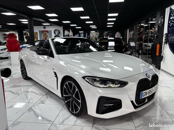 BMW Serie 4 420d cabriolet m-sport Blanc de 2021