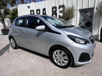  Voir détails -Peugeot 108 1.2i PureTech - 82 BERLINE Active à  Le Muy (83)