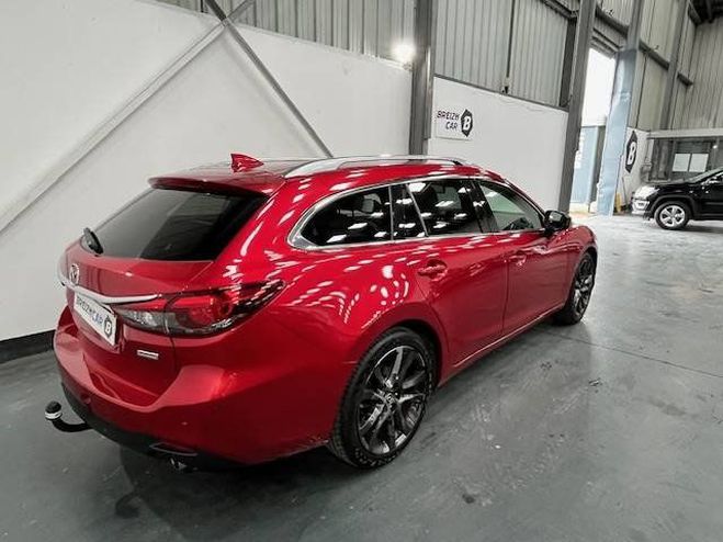 Mazda 6 2.2 Turbodiesel Sports-Line ROUGE de 2015