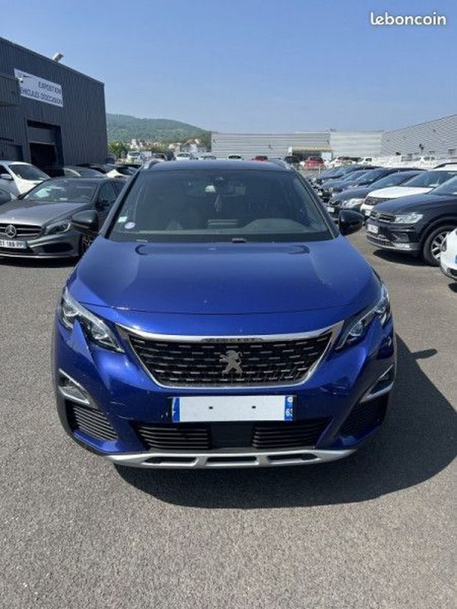 Peugeot 3008 1.2 PURETECH 130CH GT LINE S&S Bleu de 2017