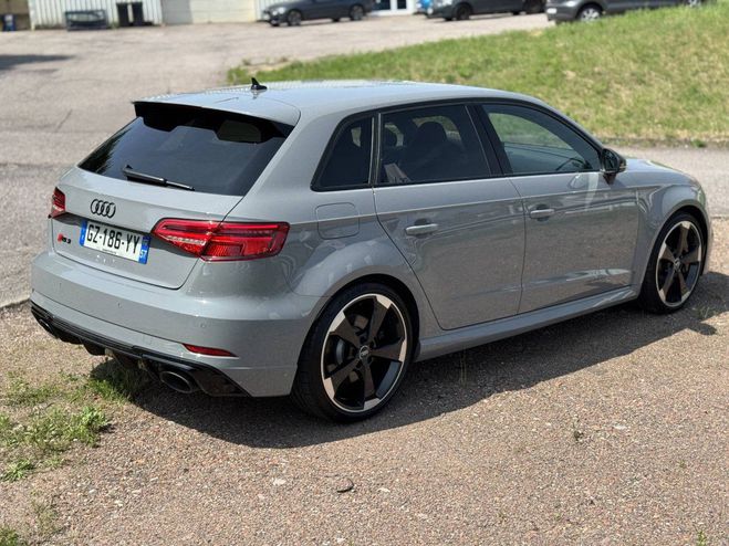 Audi RS3 Sportback - immat FR, siges diamants, p GRIS de 2019