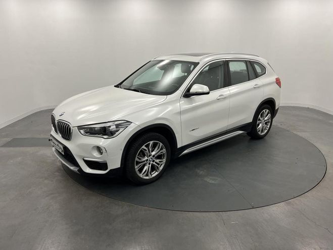 BMW X1 F48 sDrive 18d 150 ch BVA8 xLine Blanc de 2018