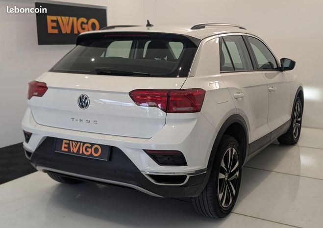 Volkswagen T Roc 1.6 TDI 115ch IQ-DRIVE BVM6 Blanc de 2019