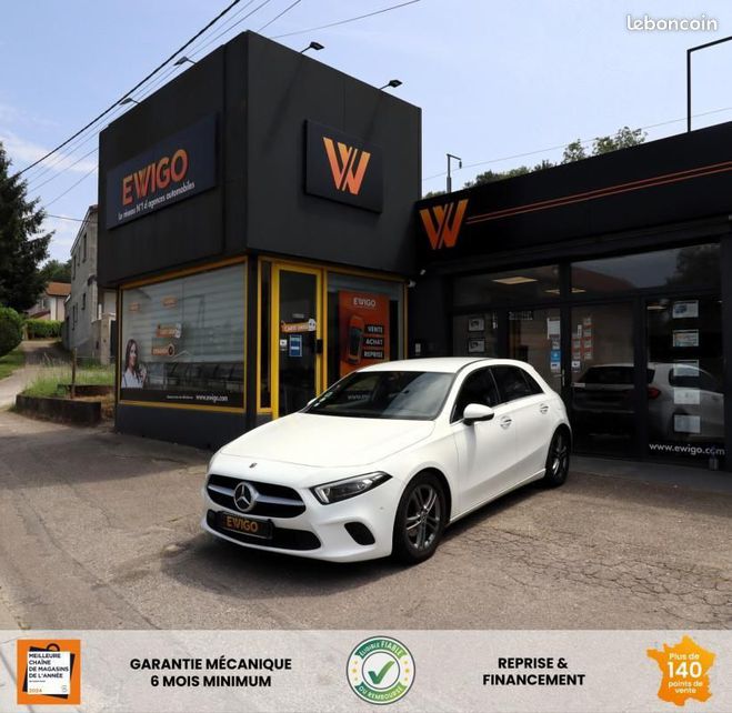 Mercedes Classe A 1.5 180 D 115 CH STYLE LINE 7G-DCT BVA   Blanc de 2018