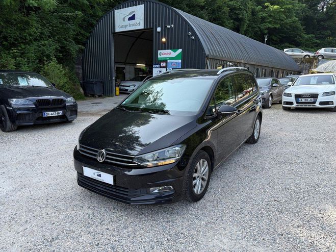 Volkswagen Touran 1.6 TDi 110cv DSG7 Comfortline 7 PL 2e m Noir de 2016