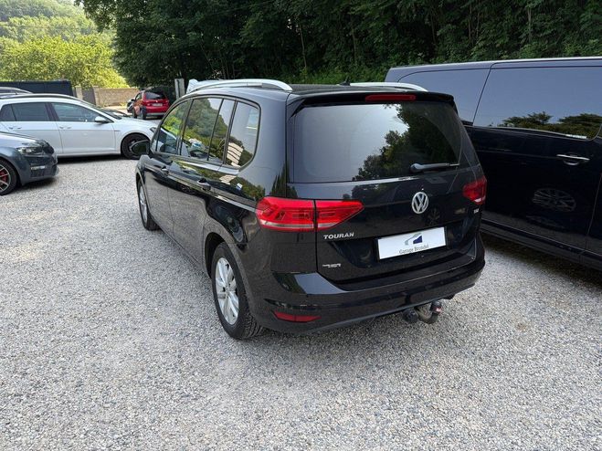 Volkswagen Touran 1.6 TDi 110cv DSG7 Comfortline 7 PL 2e m Noir de 2016