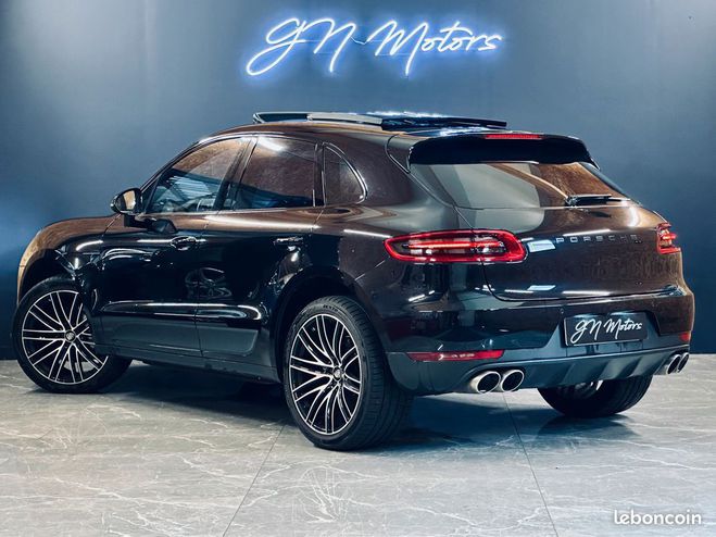 Porsche Macan 3.0 v6 s diesel pdk garantie 12 mois - Noir de 2018