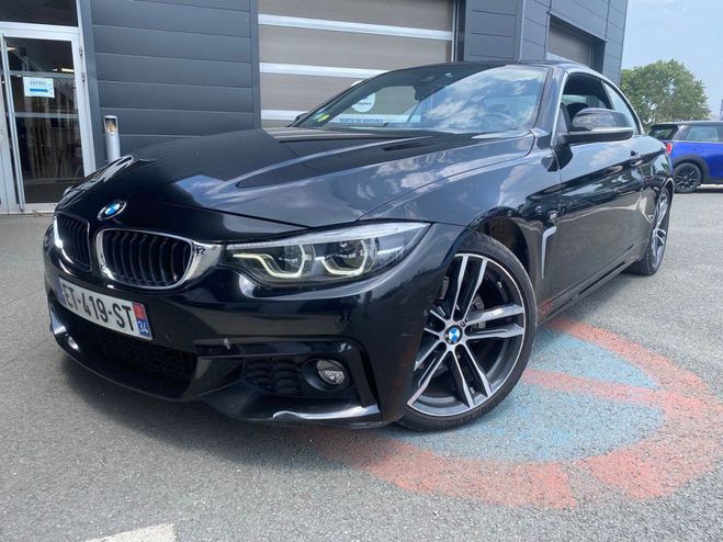 BMW Serie 4 CABRIOLET (F33) 420DA 190CH M SPORT EURO Noir de 2018