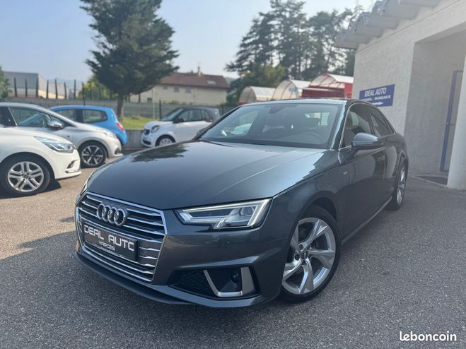 Audi A4 40 TFSI 190ch S line tronic 7 Gris de 2019