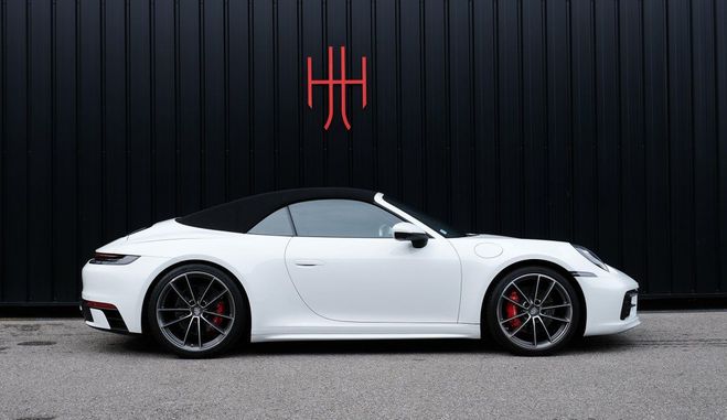 Porsche 911 TYPE 992 CARRERA 4S CABRIOLET PDK8 Blanc de 2019