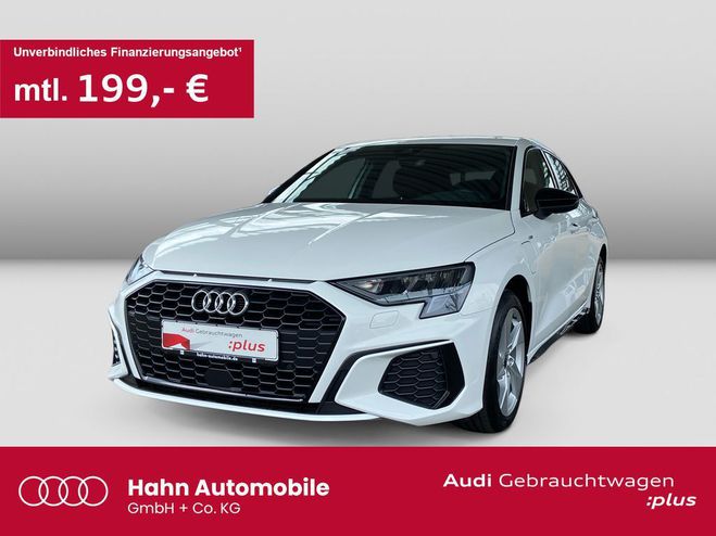 Audi A3 Sportback 40TFSIe S Line S Trc Blanc de 