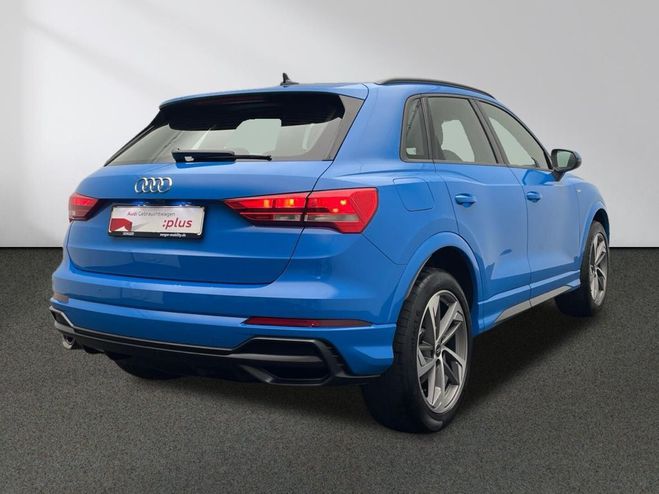 Audi Q3 45 TFSI e S line S tronic MMI LED Bleu de 