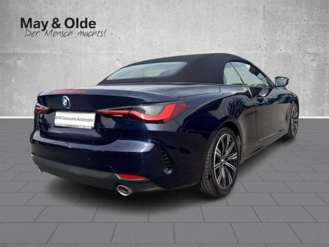 BMW Serie 4 420 i Cabrio Aut. LED Navi Kamera Leder Bleu Peinture Mtallise de 