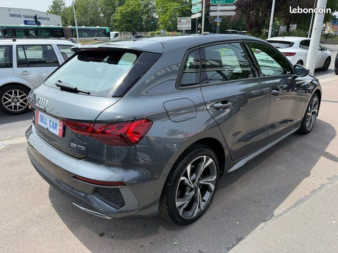 Audi A3 Sportback 35 tdi 150ch S-LINE S-TRONIC Gris de 2021