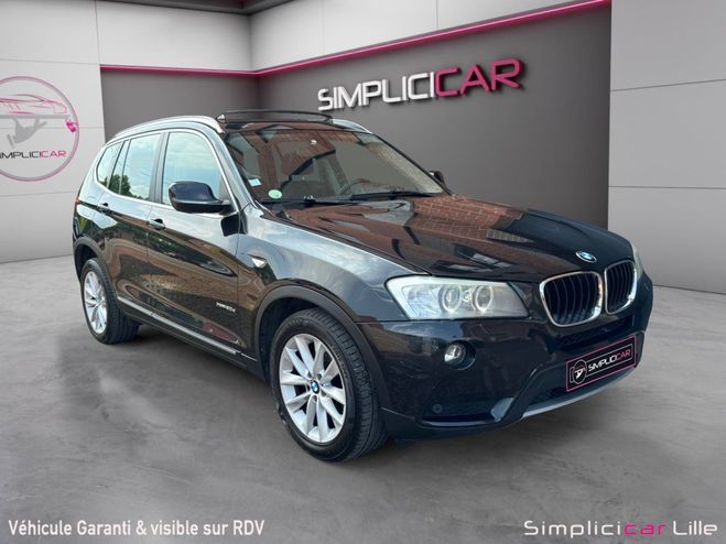 BMW X3 F25 xDrive20d 184ch Luxe Steptronic A Noir de 2011