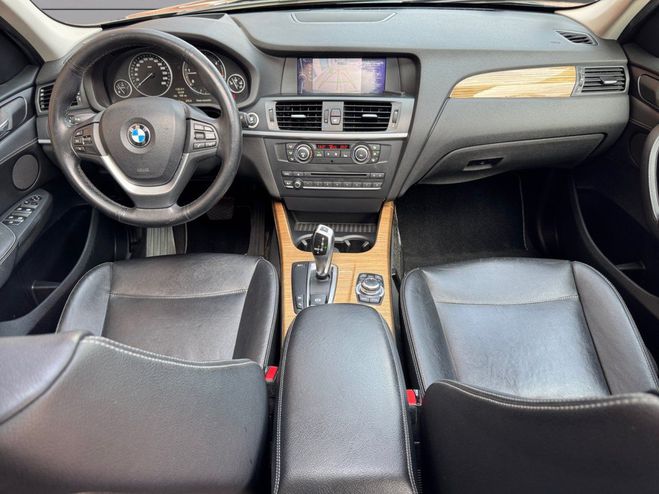 BMW X3 F25 xDrive20d 184ch Luxe Steptronic A Noir de 2011